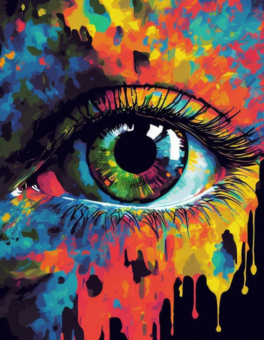 ColourMost™ Mystical Eyes Collection (EXCLUSIVE) - Rainbow Vision (16"x20")
