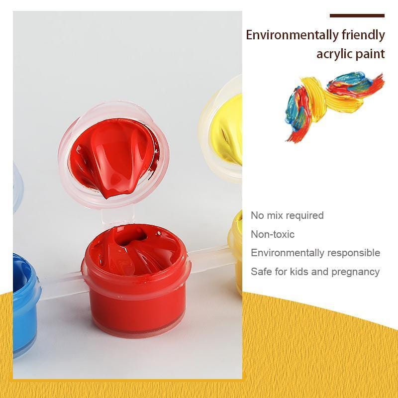 DIY Painting By Numbers - Girl at the window