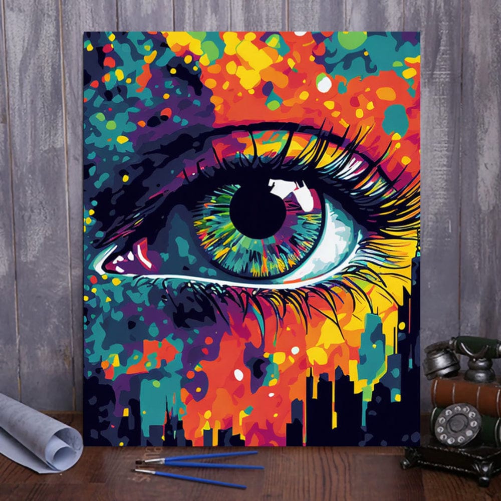ColourMost™ Mystical Eyes Collection (EXCLUSIVE) - Urban Gaze (16"x20")