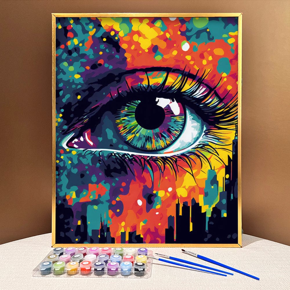 ColourMost™ Mystical Eyes Collection (EXCLUSIVE) - Urban Gaze (16"x20")