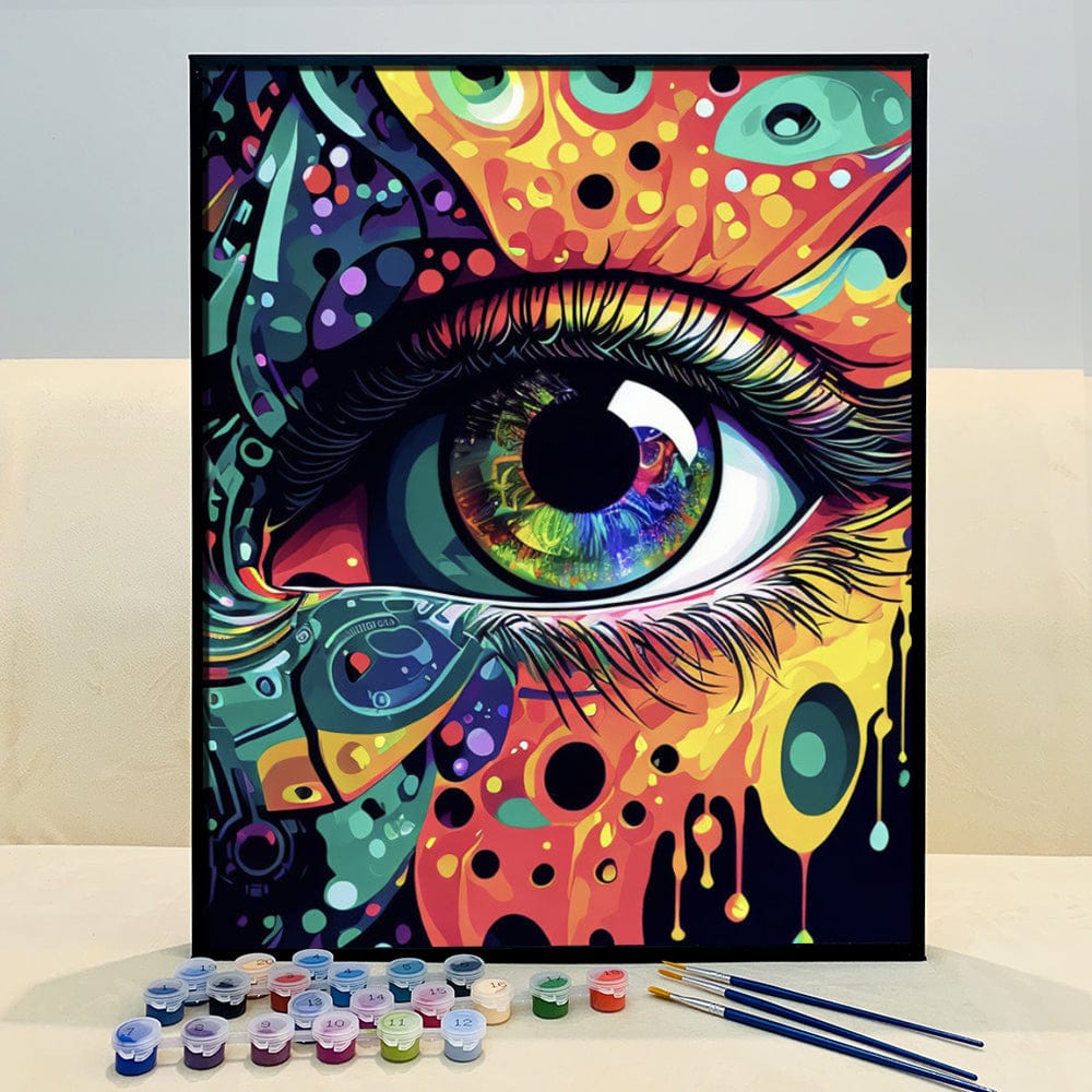 ColourMost™ Mystical Eyes Collection (EXCLUSIVE) - Futuristic Fascination (16"x20")