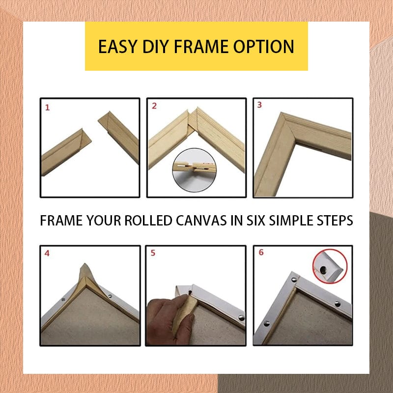 DIY Painting By Numbers - Red Flowers (16"x20" / 40x50cm)