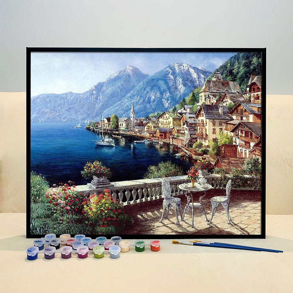 DIY Painting By Numbers - Seascape