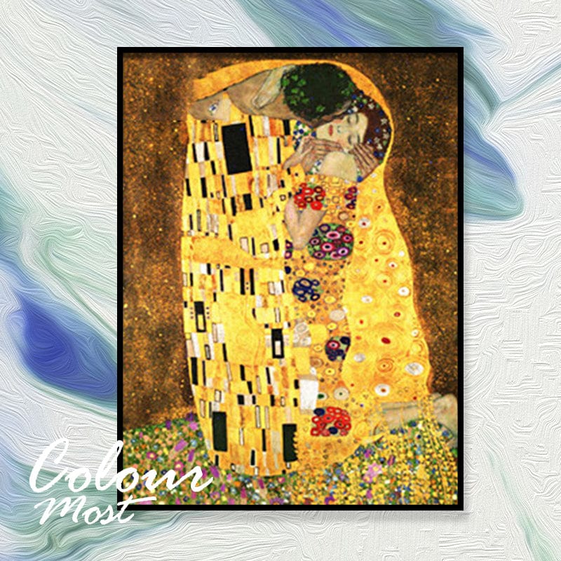 DIY Painting By Numbers -Couple (16"x20" / 40x50cm)