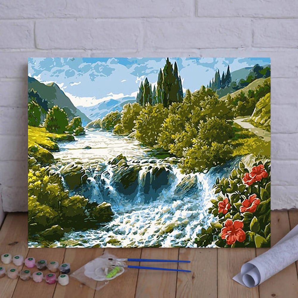 DIY Painting By Numbers - Landscape