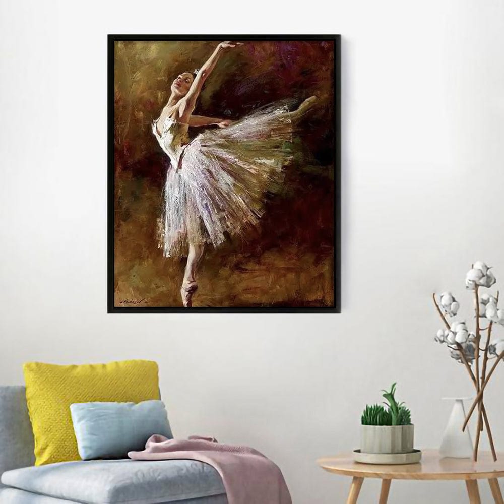 DIY Painting By Numbers -Ballet dancer