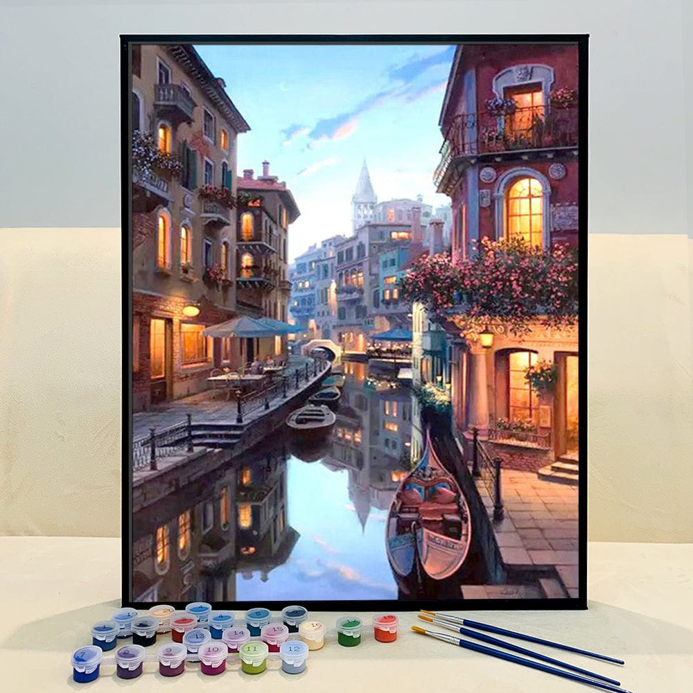 DIY Painting By Numbers - Venice