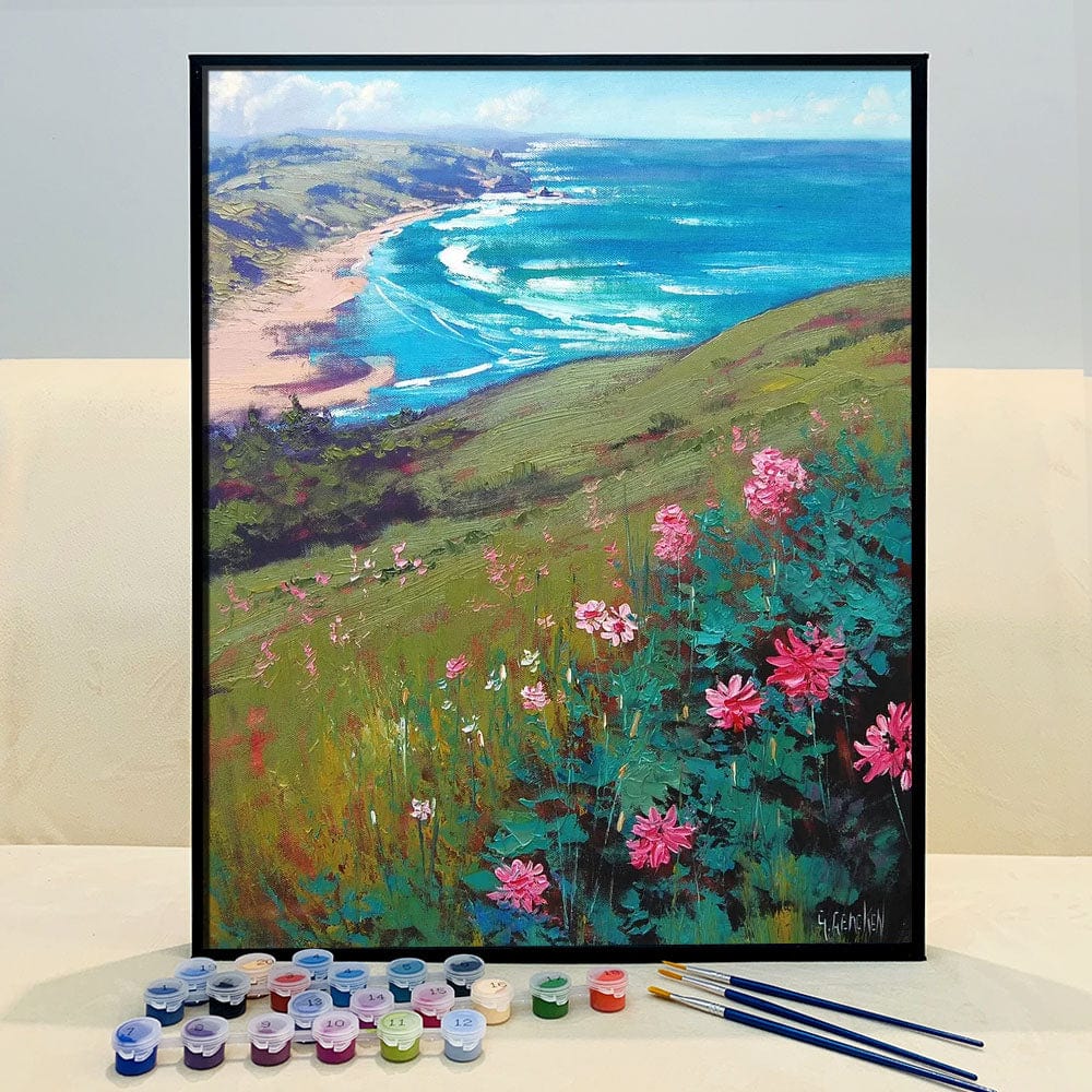 DIY Painting By Numbers -Beautiful scenery