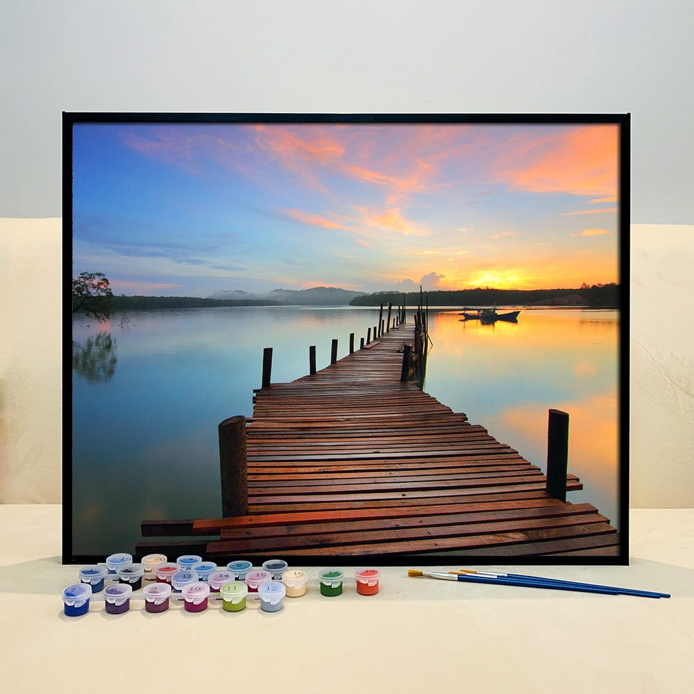 DIY Painting By Numbers -Nightfall