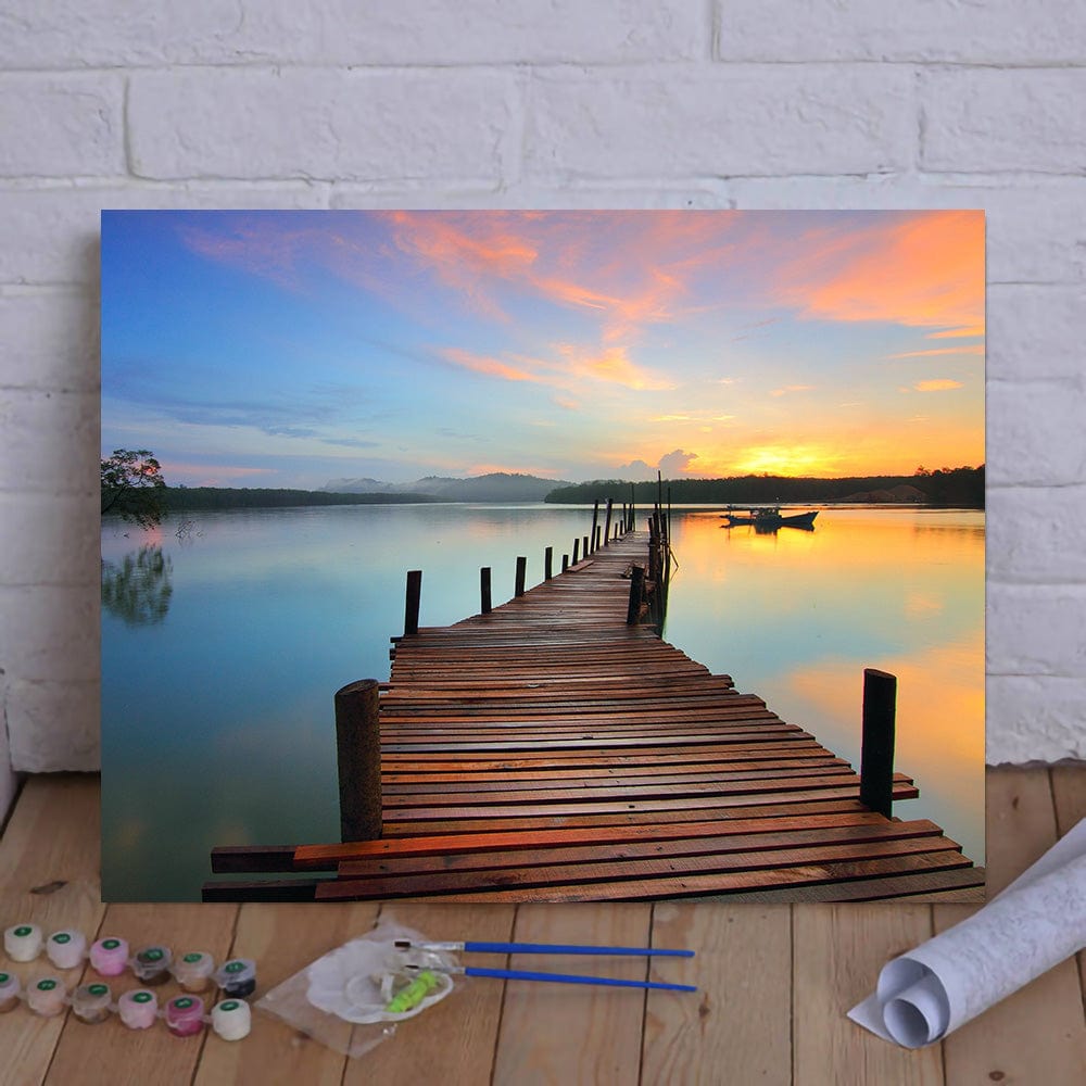 DIY Painting By Numbers -Nightfall