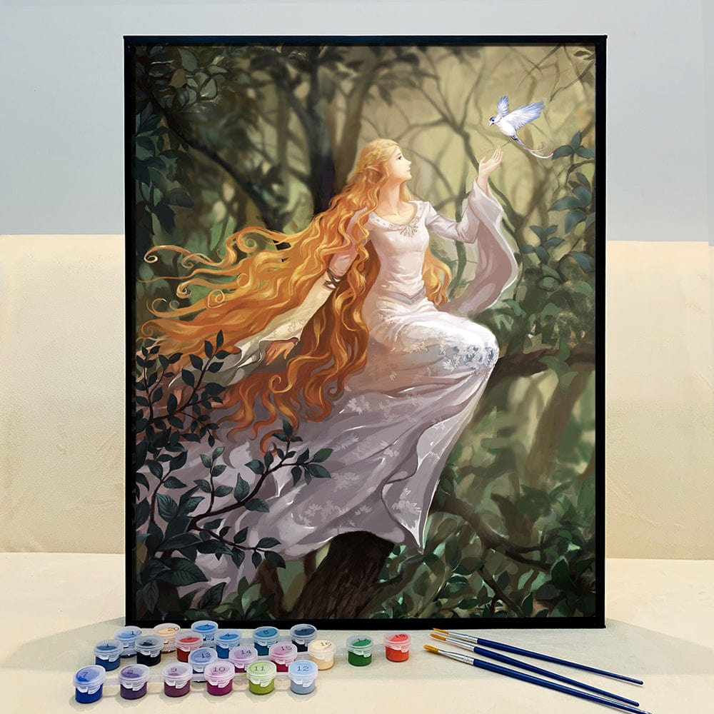 ColourMost™ DIY Painting By Numbers -Elf girl (16"x20")