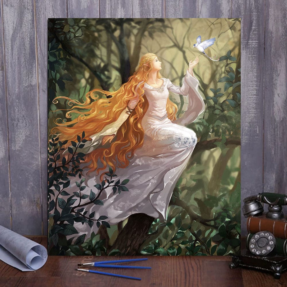 ColourMost™ DIY Painting By Numbers -Elf girl (16"x20")