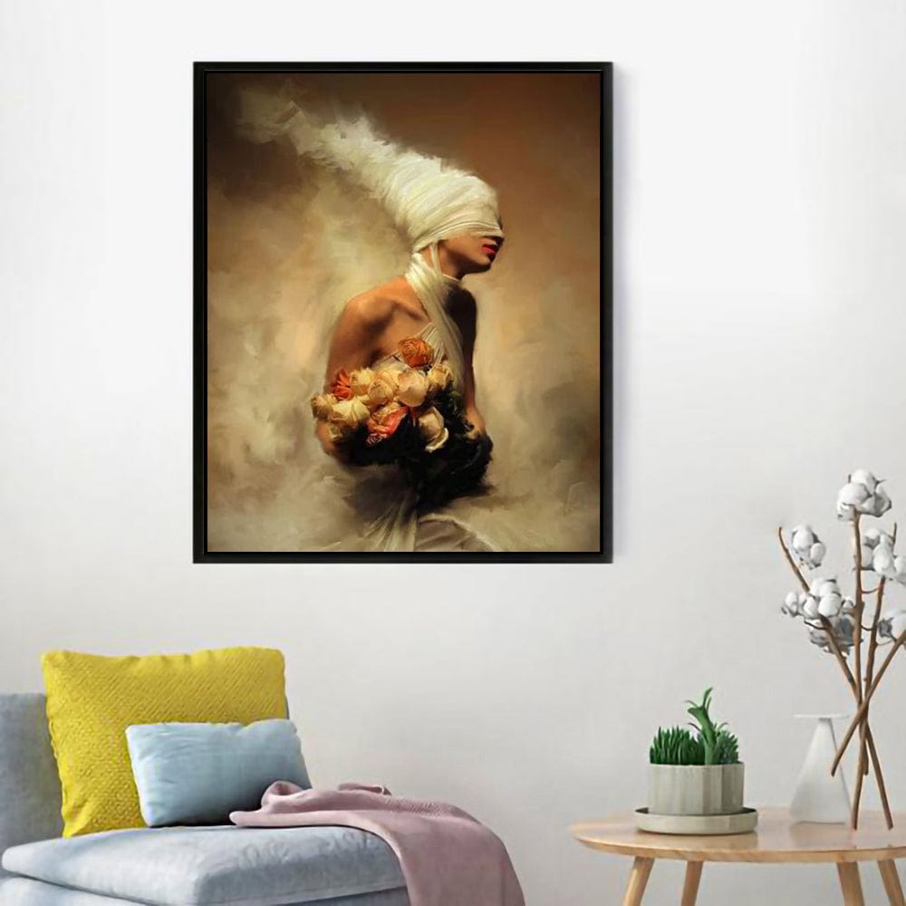 DIY Painting By Numbers -Bandaged woman