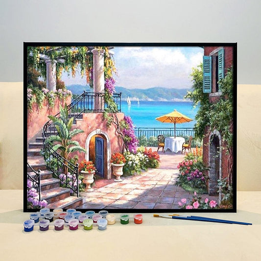 DIY Painting By Numbers - Landscape