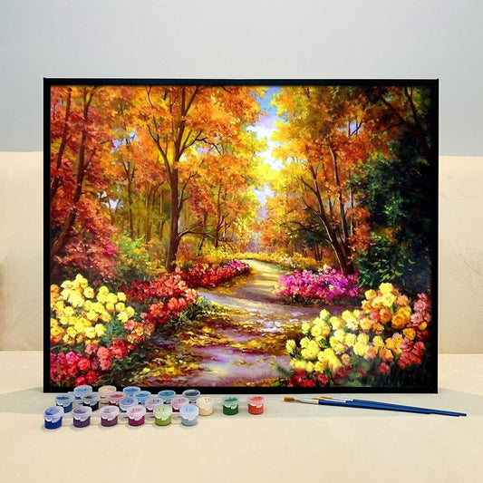 DIY Painting By Numbers - Beautiful Trail