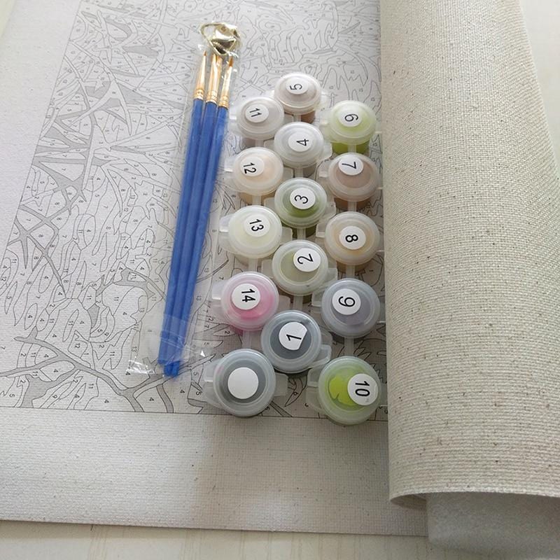 DIY Painting By Numbers - Dandelion