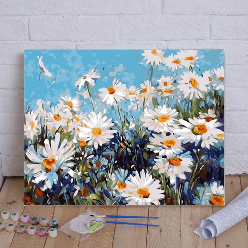 DIY Painting By Numbers - Flower