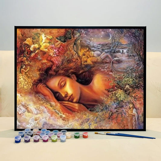 DIY Painting By Numbers - Marine Maiden