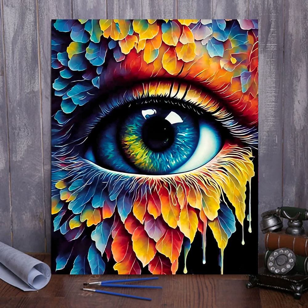 ColourMost™ Mystical Eyes Collection (EXCLUSIVE) - Leafy Vision (16"x20")