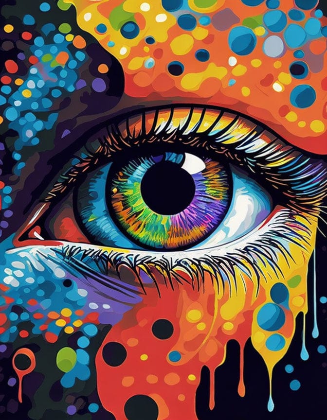 ColourMost™ Mystical Eyes Collection (EXCLUSIVE) - Freedom (16"x20")