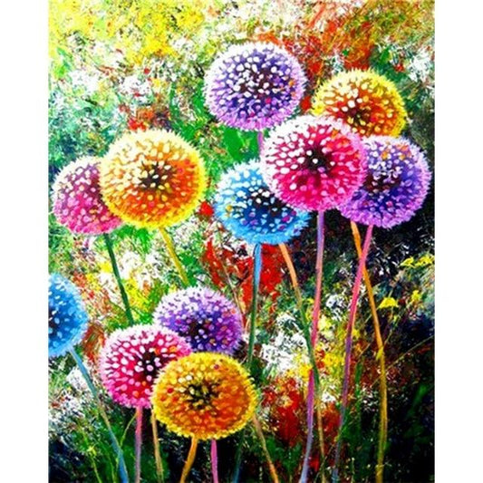 DIY Painting By Numbers - Dandelion