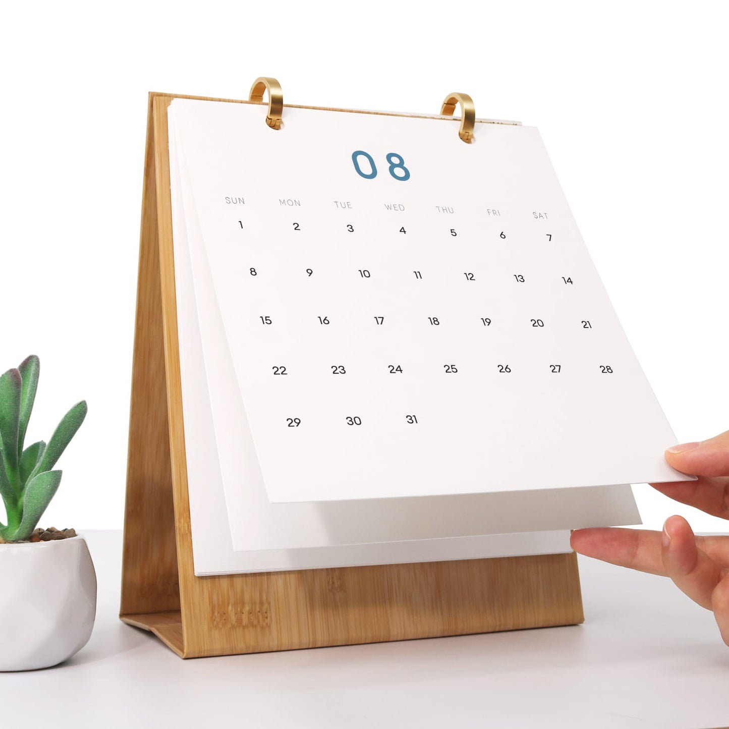 ColourMost™ 2027 Desk Calendar Series –  On the Move /Paint by Numbers(18.2cm x 22.5cm)