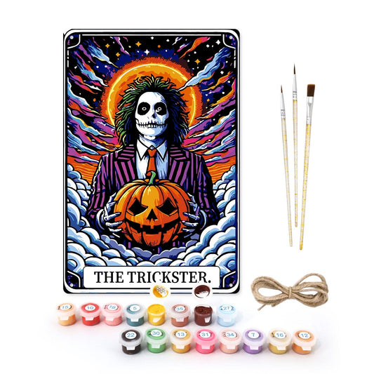 ColourMost™ Metal Bar/Posters Art Paint By Numbers- The Trickster II #29 (20x30cm /7.8"x11.8"）
