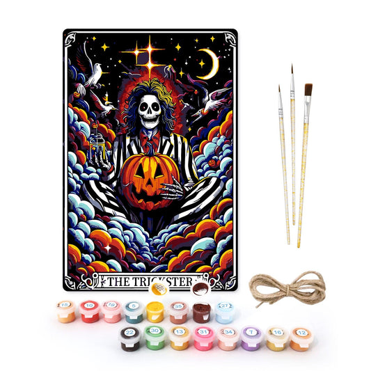 ColourMost™ Metal Bar/Posters Art Paint By Numbers- The Trickster #28 (20x30cm /7.8"x11.8"）