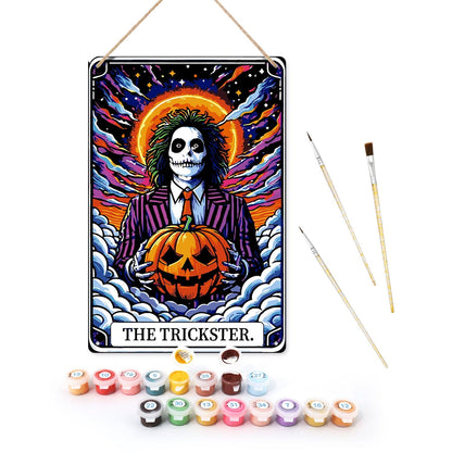 ColourMost™ Metal Bar/Posters Art Paint By Numbers- The Trickster II #29 (20x30cm /7.8"x11.8"）