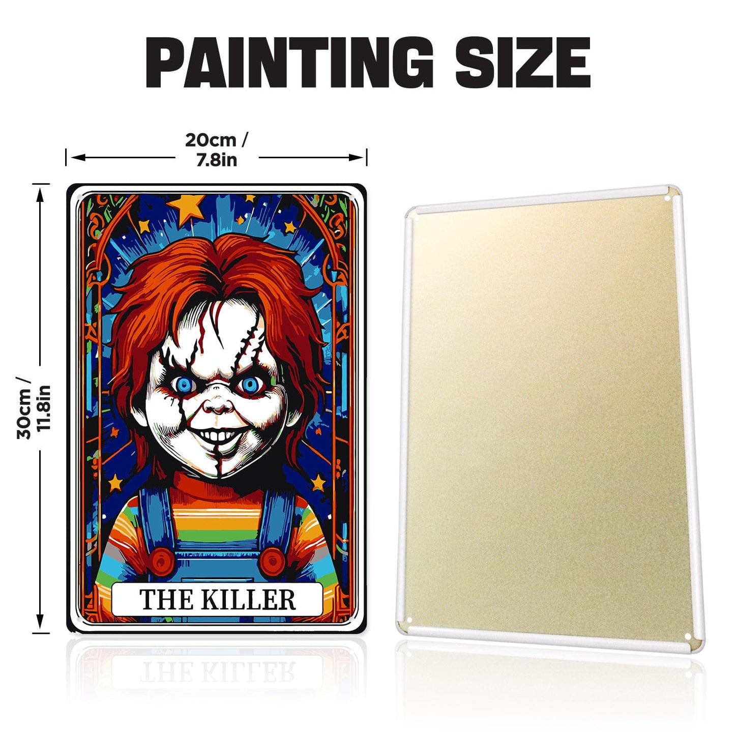 ColourMost™ Metal Bar/Posters Art Paint By Numbers- The Killer #31 (20x30cm /7.8"x11.8"）