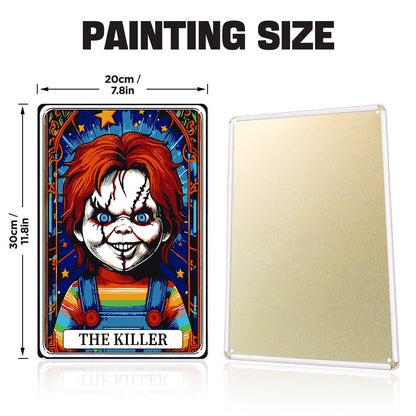 ColourMost™ Metal Bar/Posters Art Paint By Numbers- The Killer #31 (20x30cm /7.8"x11.8"）