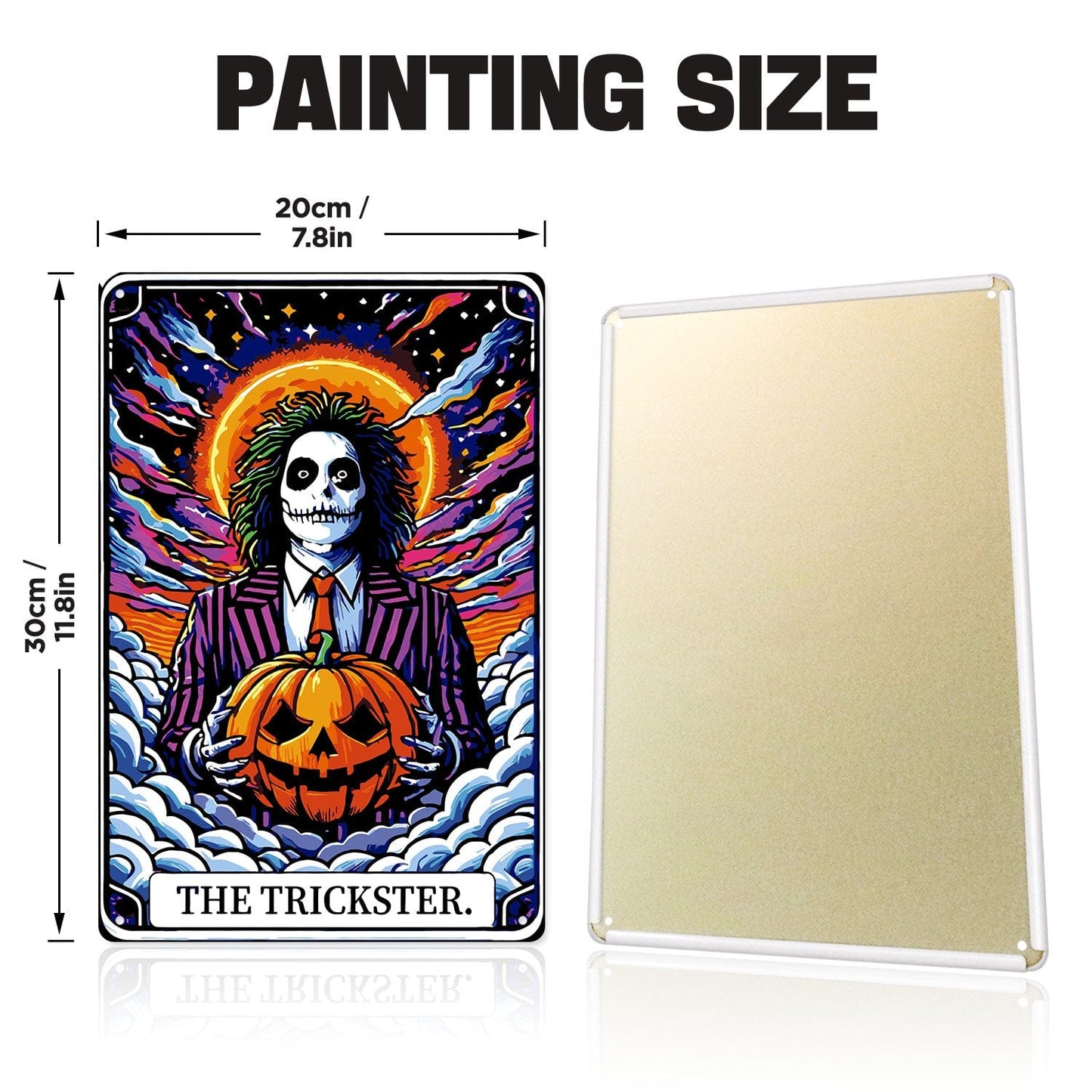 ColourMost™ Metal Bar/Posters Art Paint By Numbers- The Trickster II #29 (20x30cm /7.8"x11.8"）