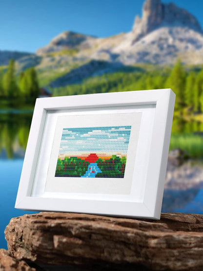 ColourMost™ Mini Diamond Painting Series #02: 'Scenic Views' - Frameless 10-in-1 Set (6"x7" / 15x18cm)