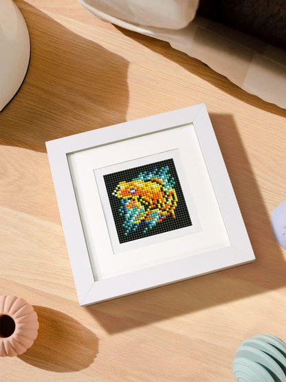ColourMost™ Mini Diamond Painting Series #13: 'Neon Animals' - Frameless 10-in-1 Set (6"x7" / 15x18cm)