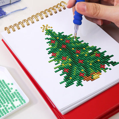 ColourMost™ 2026 Desk Calendar Series – Christmas /Diamond Painting(17cm x 15cm)