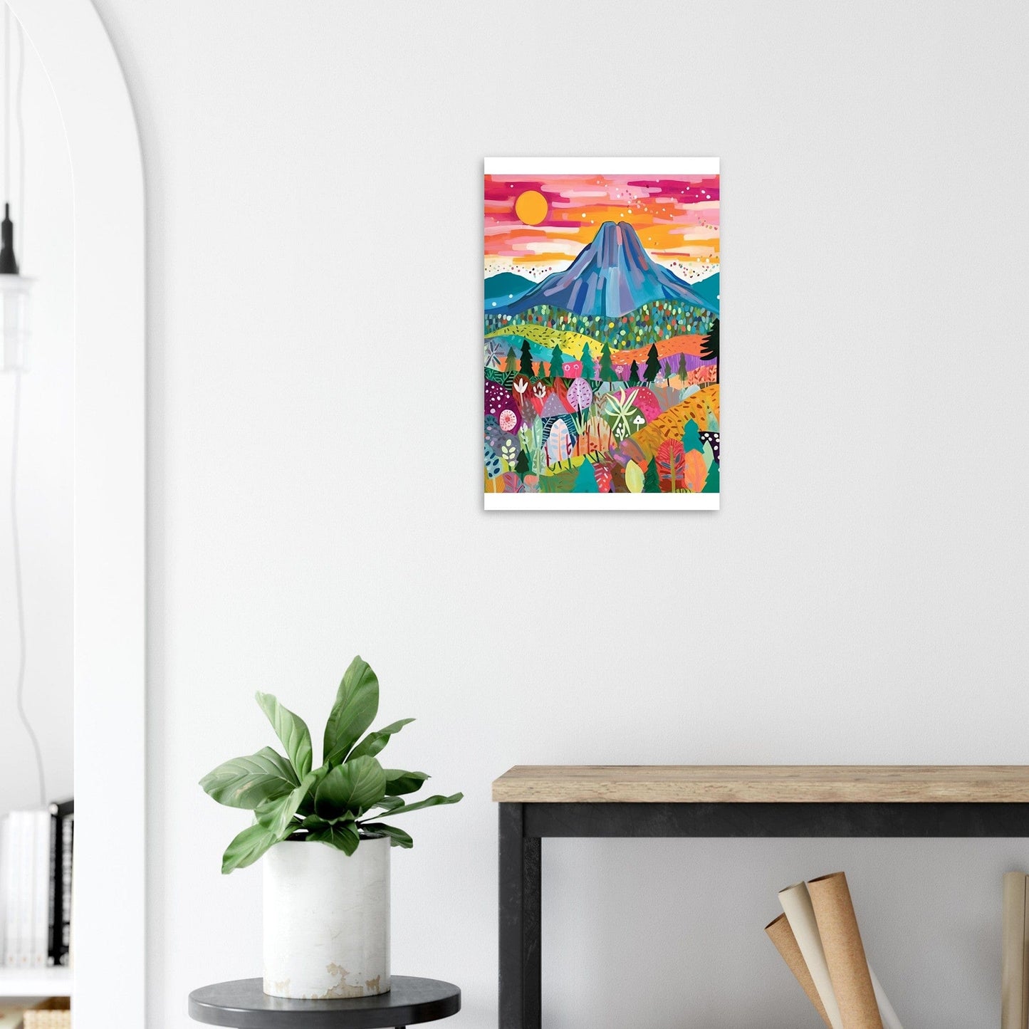 Premium Matte Paper Poster - "Verdure" | Original Artwork