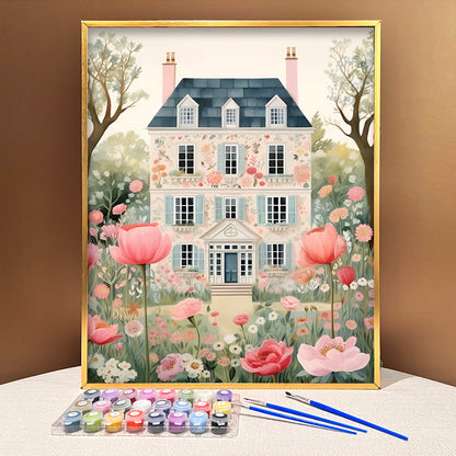 "Blossom Manor" by ColourMost™ | Original Paint by Numbers