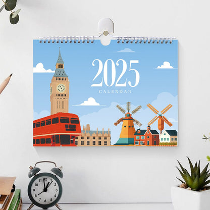 ColourMost™ 2025 Calendar Series – World Scenic Spots / Animal Series /Paint by Numbers(28.3cm x 21cm)