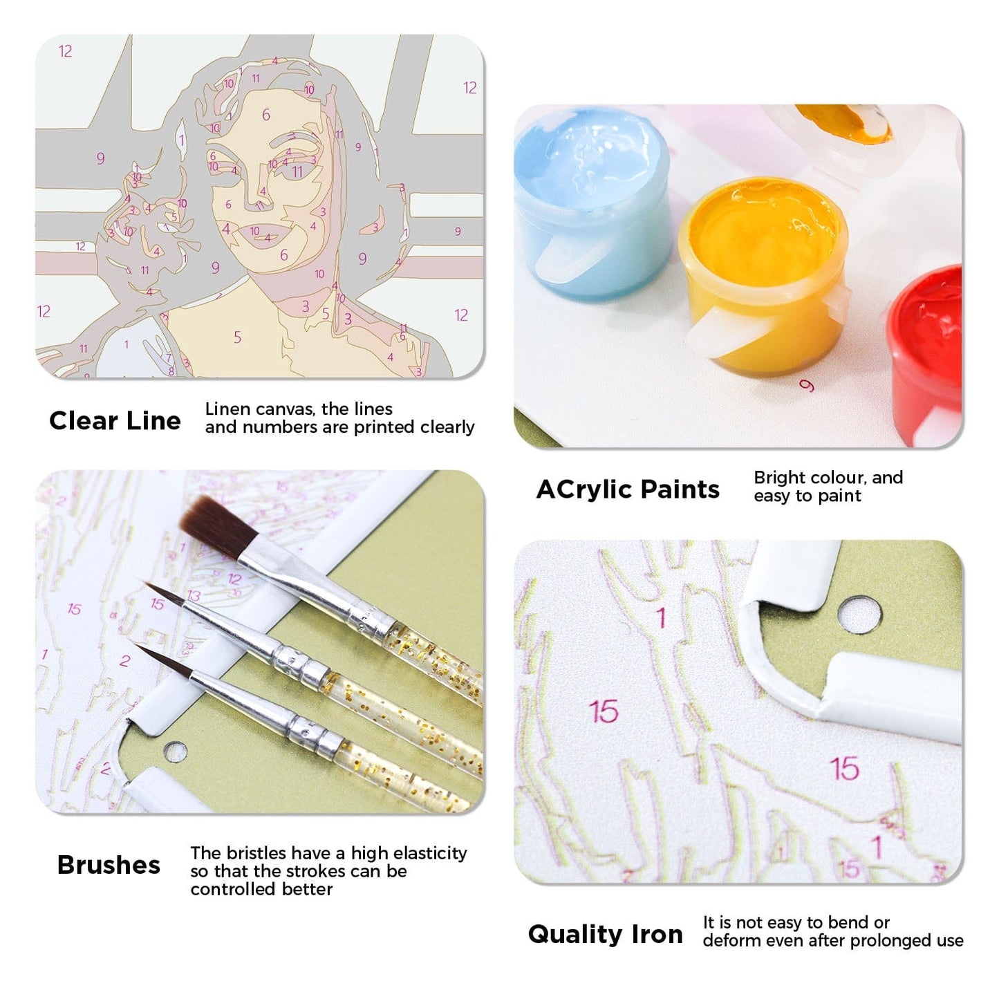ColourMost™ Metal Bar/Posters Art Paint By Numbers- Get Your Willys Serviced #21 (20x30cm /7.8"x11.8"）