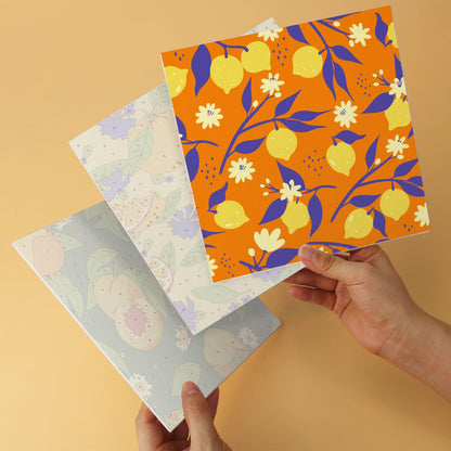 Mini Paint by Numbers Kit - Fruitful Blooms ｜6 Canvas Panels