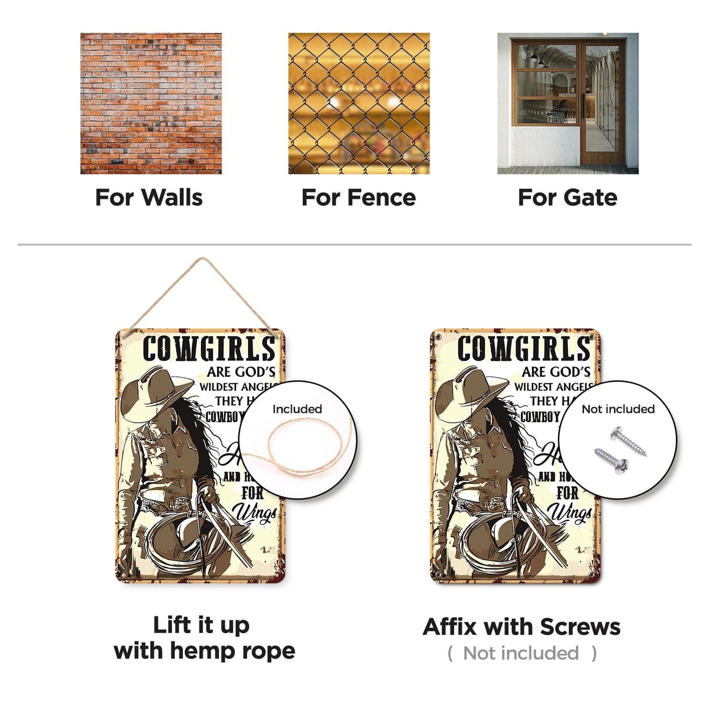 ColourMost™ Metal Bar/Posters Art Paint By Numbers- Wild Angels #24 (20x30cm /7.8"x11.8"）