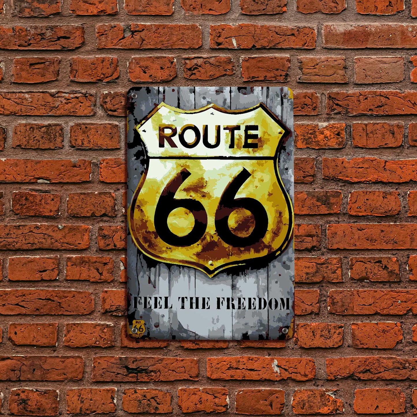 ColourMost™ Metal Bar/Posters Art Paint By Numbers- Feel the Freedom #27 (20x30cm /7.8"x11.8"）
