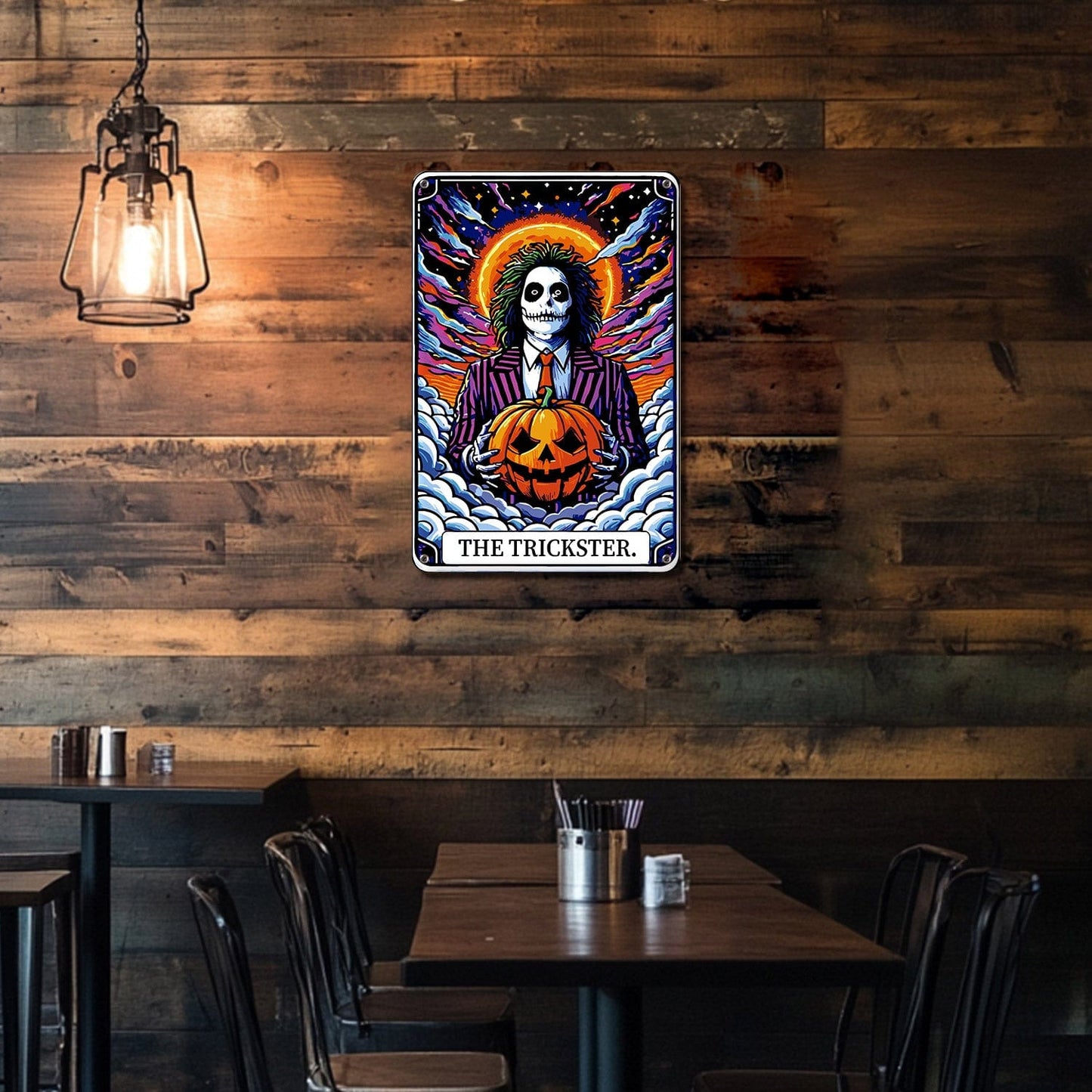 ColourMost™ Metal Bar/Posters Art Paint By Numbers- The Trickster II #29 (20x30cm /7.8"x11.8"）