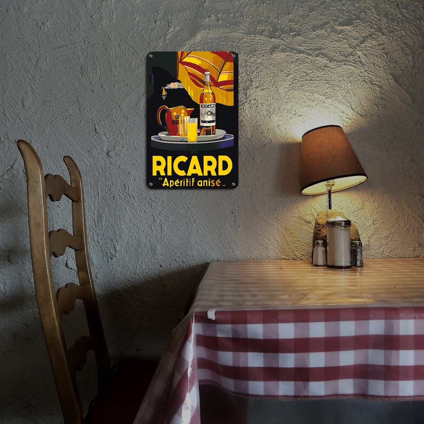 ColourMost™ Metal Bar/Posters Art Paint By Numbers- Ricard Moment #19 (20x30cm /7.8"x11.8"）