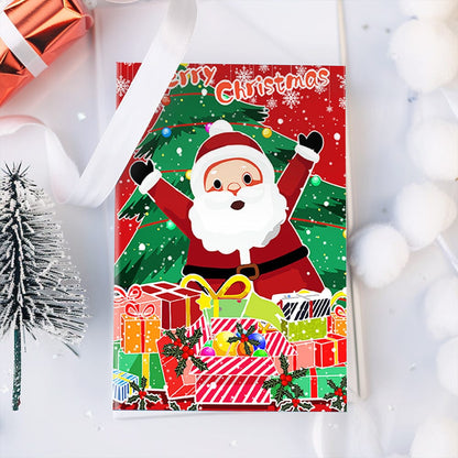 "Christmas card-6Pcs" Series by ColourMost™ #03 | Paint by Numbers(25.8cm*18cm)