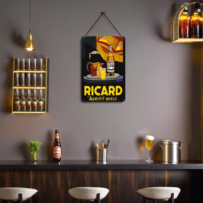 ColourMost™ Metal Bar/Posters Art Paint By Numbers- Ricard Moment #19 (20x30cm /7.8"x11.8"）