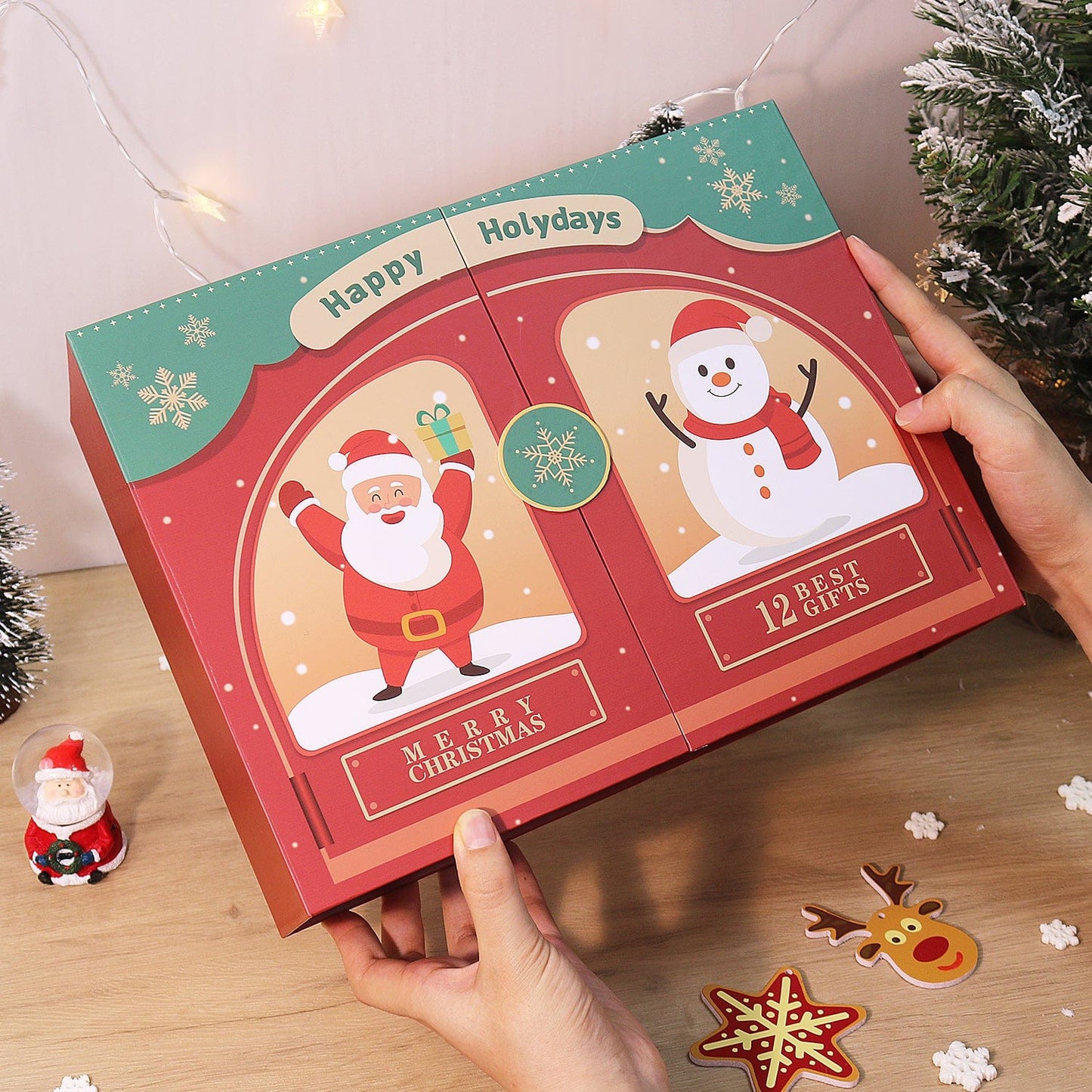 ColourMost™ Christmas Surprise Gift Box 🎄  – Paint by Numbers Edition D