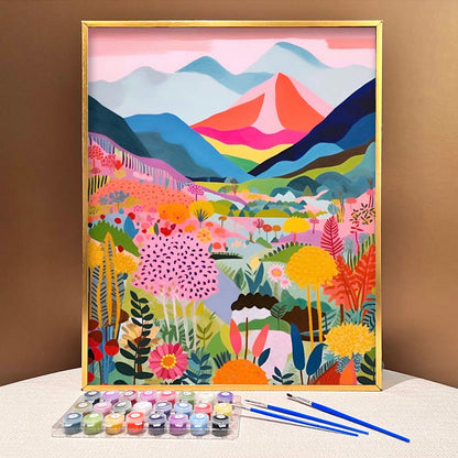 【New Year Sale】 Colorful Mountains Series by ColourMost™ #06 | Original  Paint by Numbers | Also ship to UK, CA, AU, and NZ