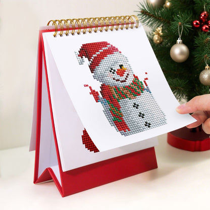 ColourMost™ 2026 Desk Calendar Series – Christmas /Diamond Painting(17cm x 15cm)