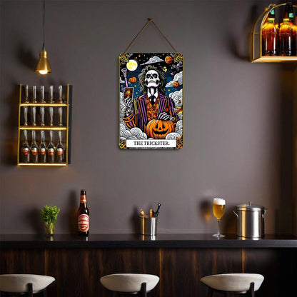 ColourMost™ Metal Bar/Posters Art Paint By Numbers- Haunted Selfie #30 (20x30cm /7.8"x11.8"）